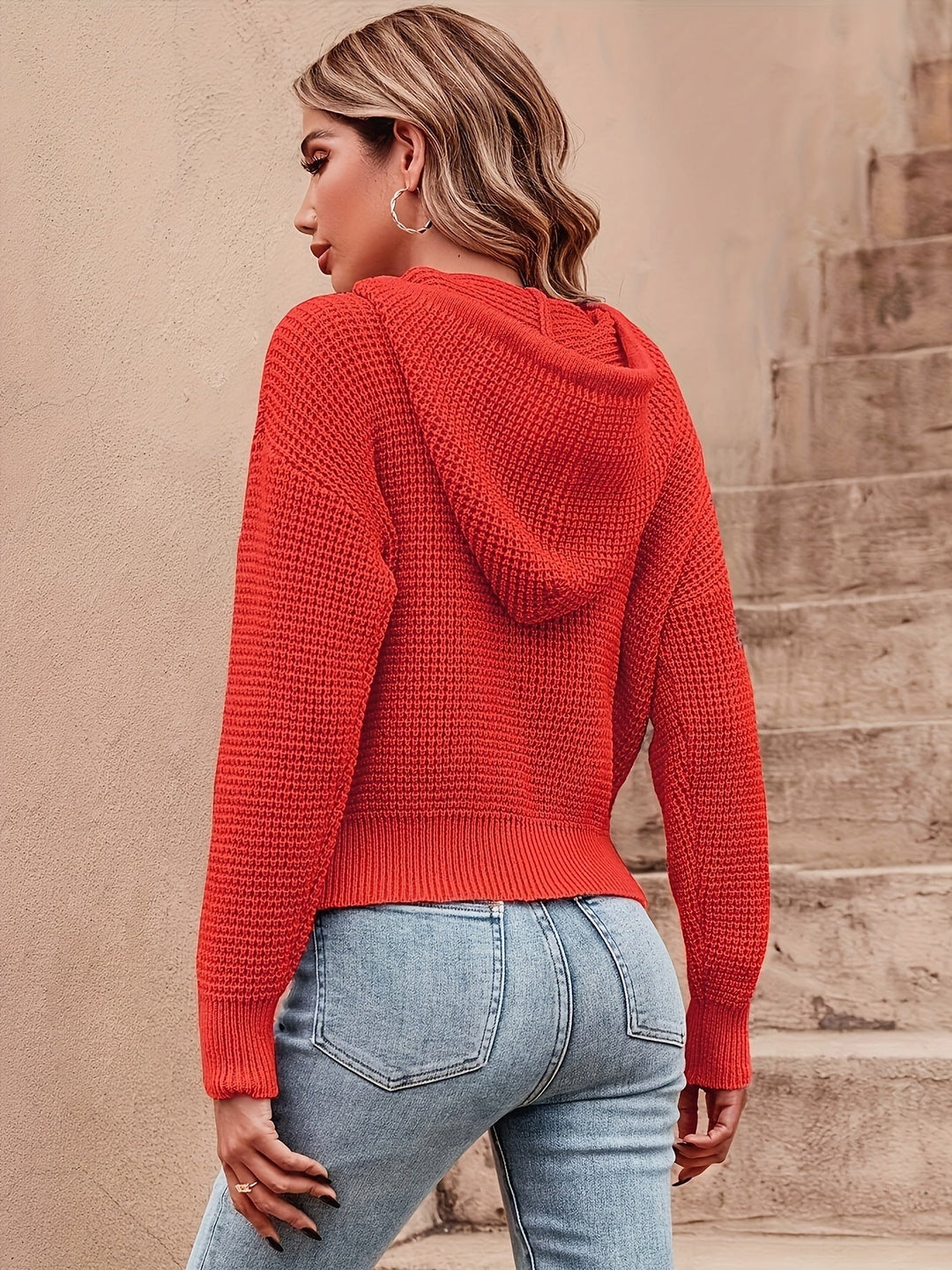 Pull à Capuche Décontracté Élégant