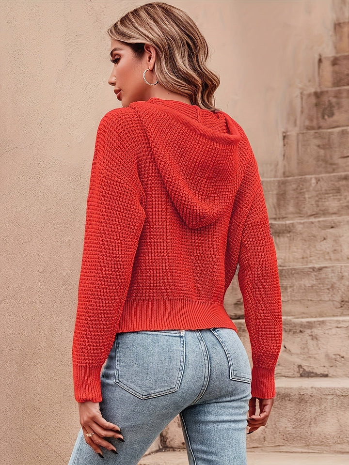 Pull à Capuche Décontracté Élégant