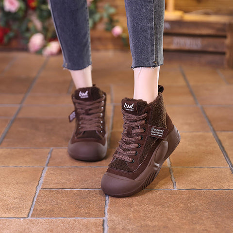 Warme Winterstiefeletten