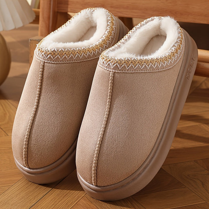Chaussons Doublés en Fourrure