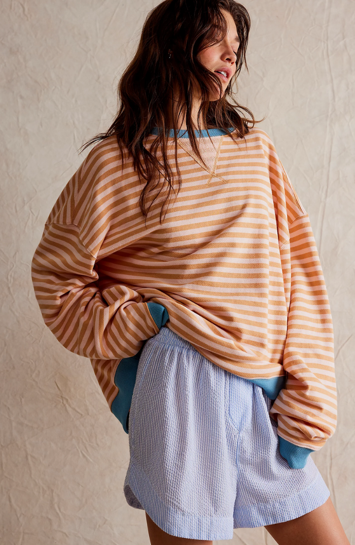 Sweat Rayé Loose