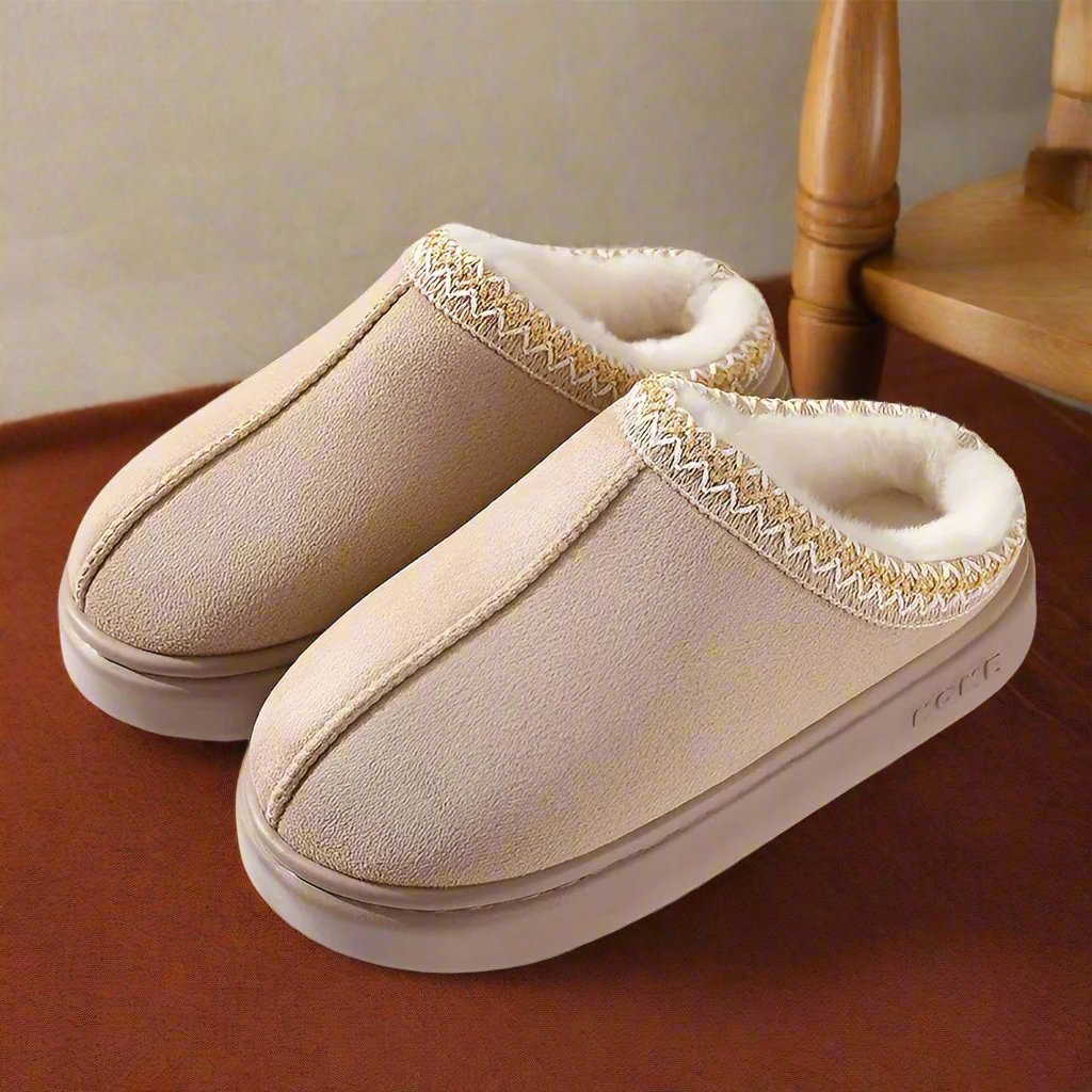 Chaussons Doublés en Fourrure