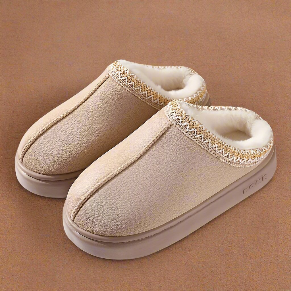 Chaussons Doublés en Fourrure