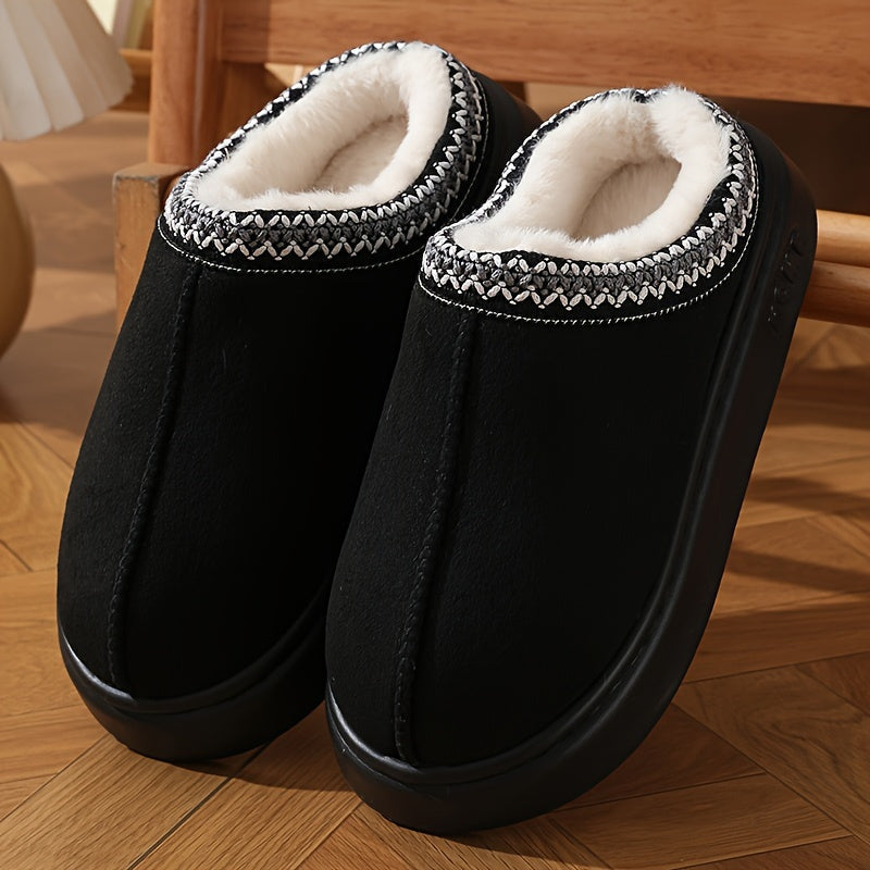Chaussons Doublés en Fourrure
