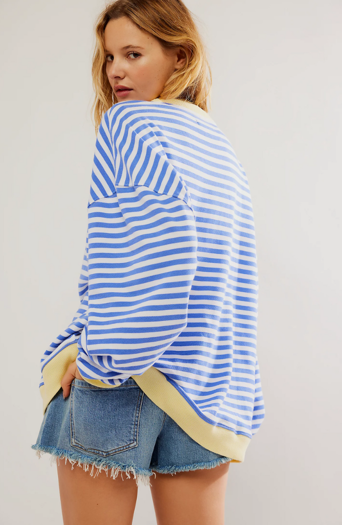 Sweat Rayé Loose