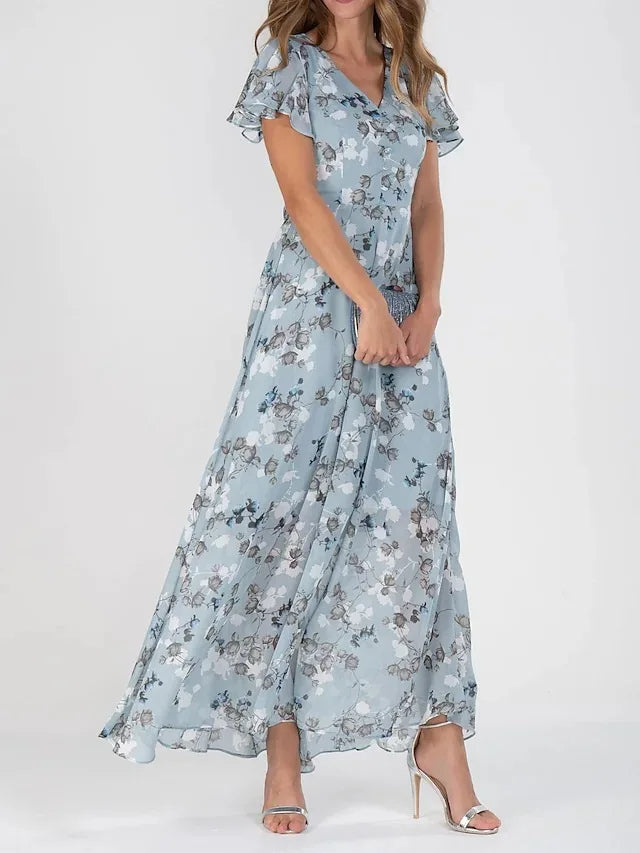Robe Longue Fleurie Bohème