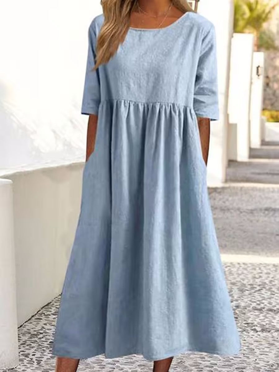 Robe Midi Décontractée
