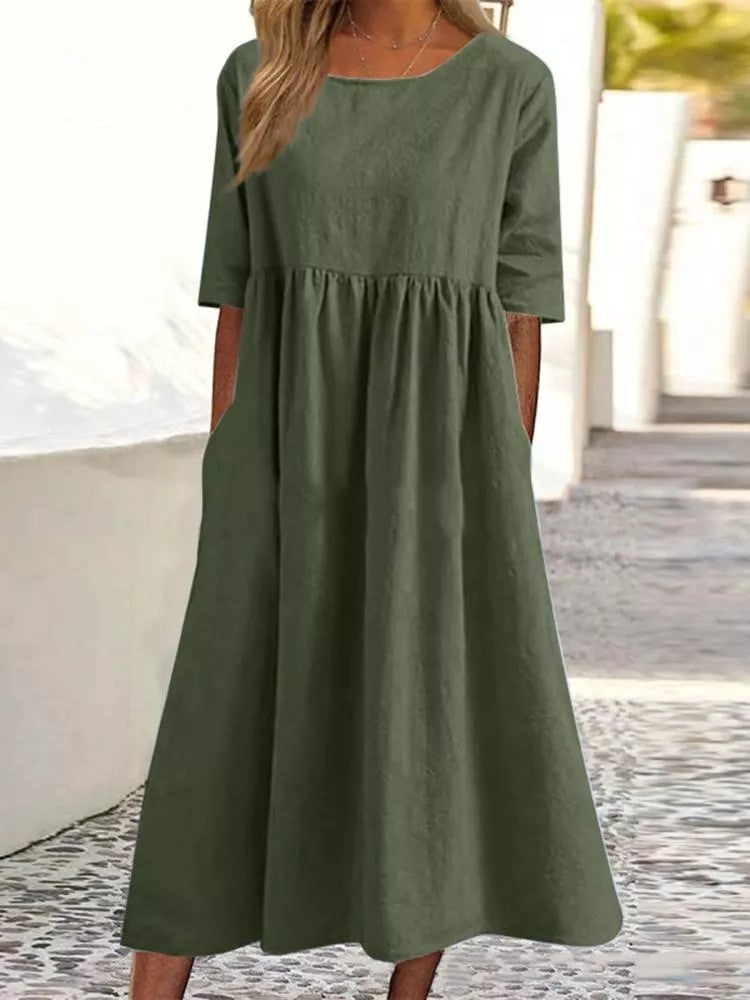 Robe Midi Décontractée