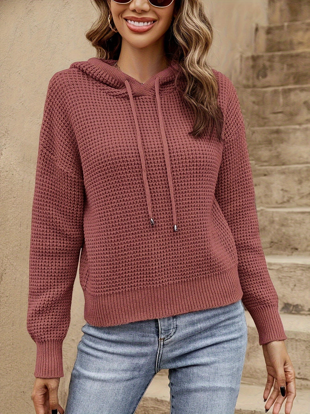 Pull à Capuche Décontracté Élégant