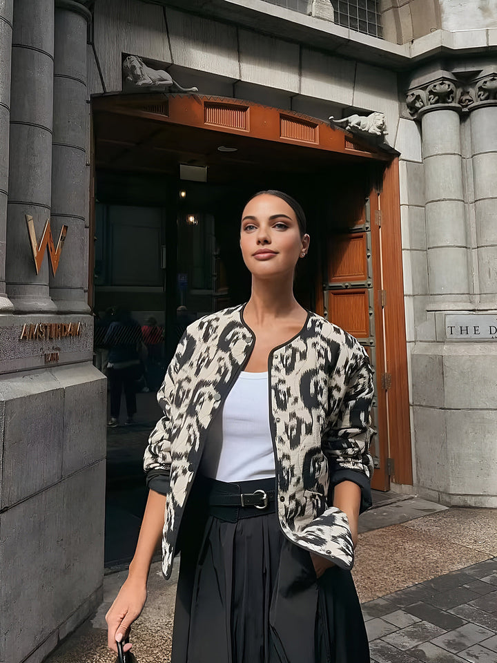 Veste Imprimée Abstraite