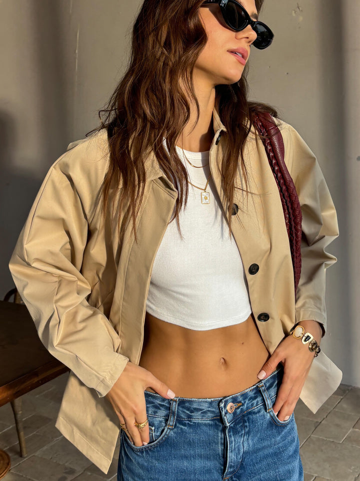 Veste Légère Beige