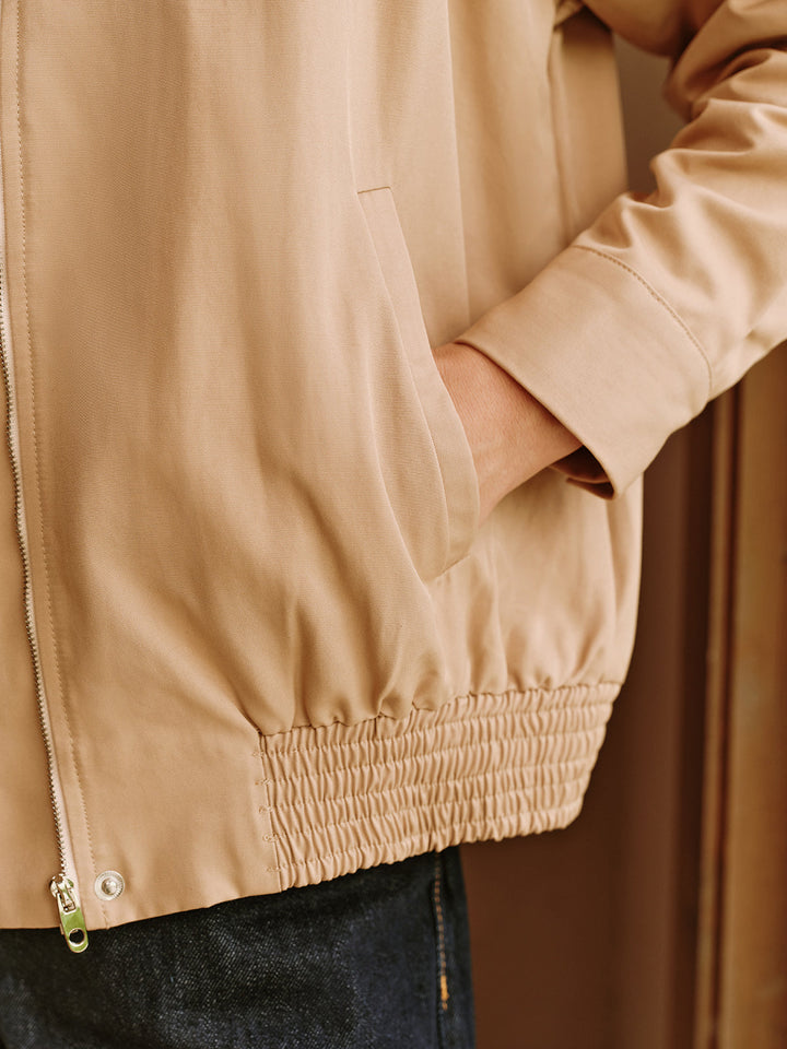 Lässige Jacke mit Reißverschluss