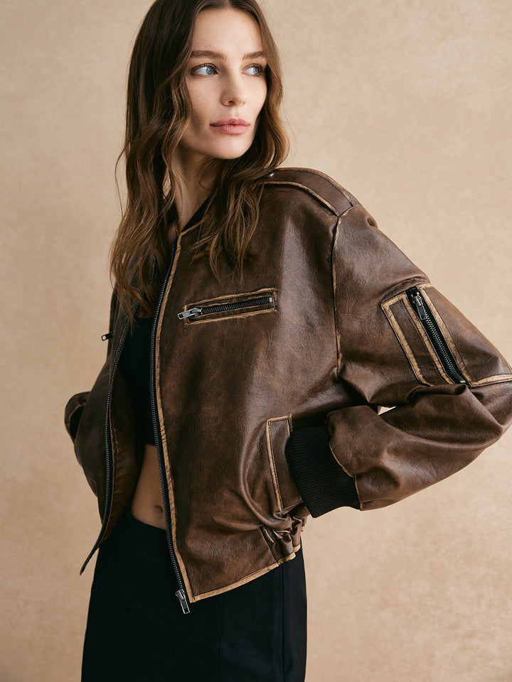 Veste Bomber Marron