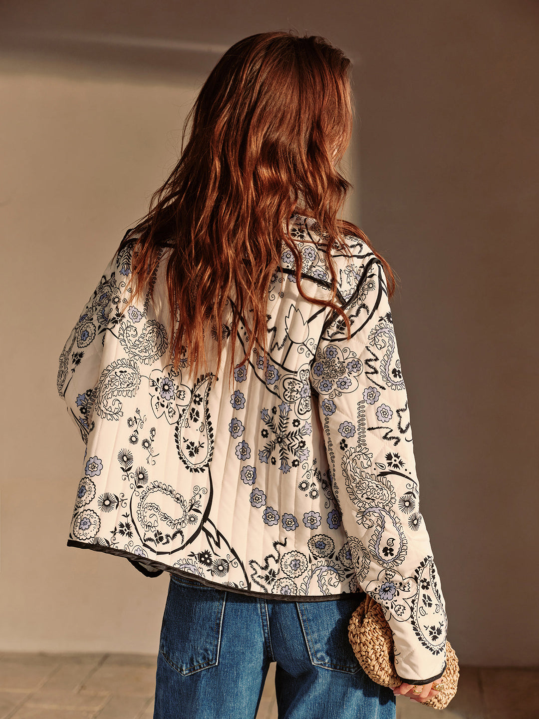 Veste Brodée Blanche