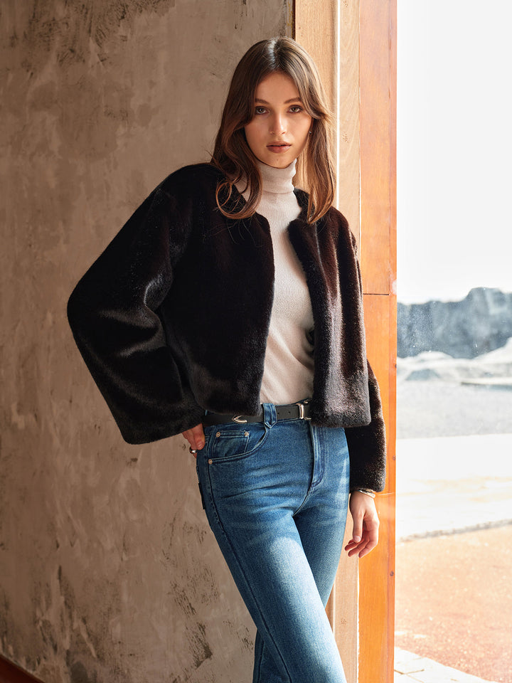 Elegante schwarze Jacke