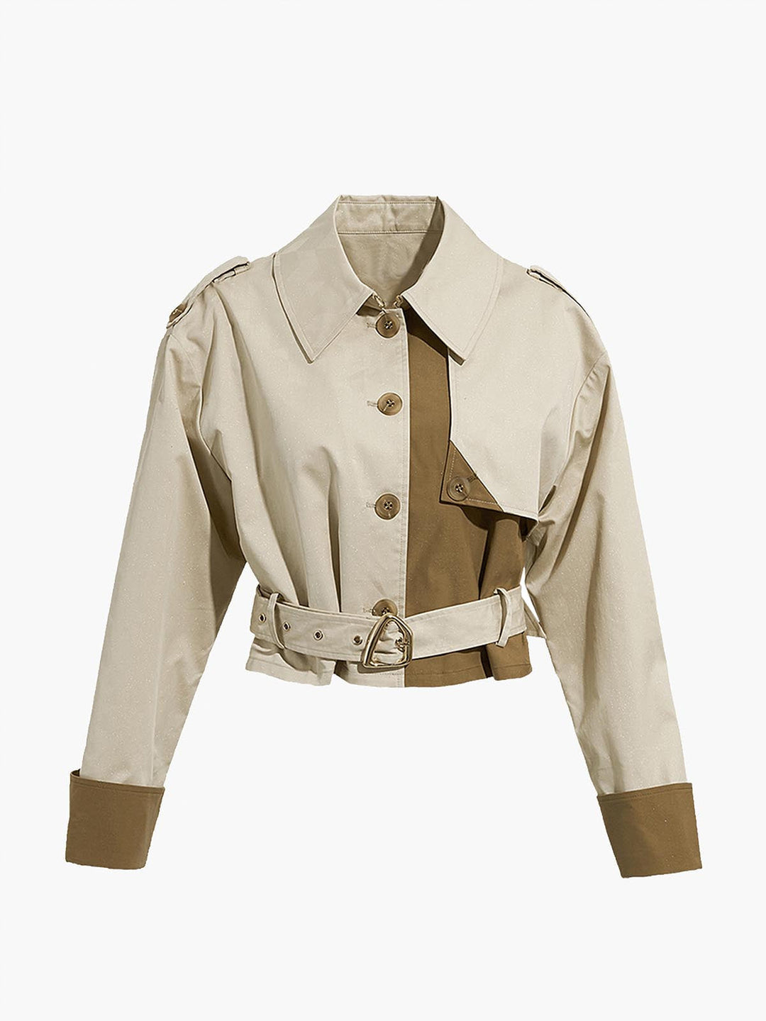 Veste Courte Color-Block