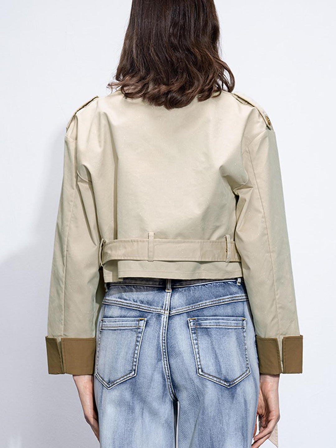 Veste Courte Color-Block
