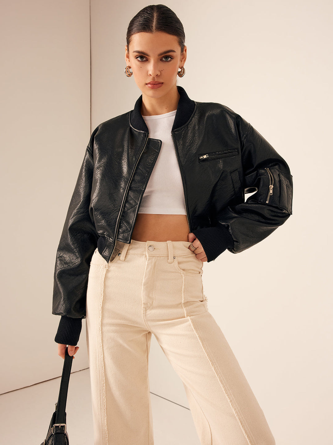 Veste Oversize Noir