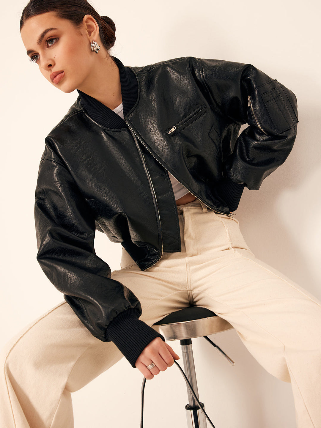 Veste Oversize Noir