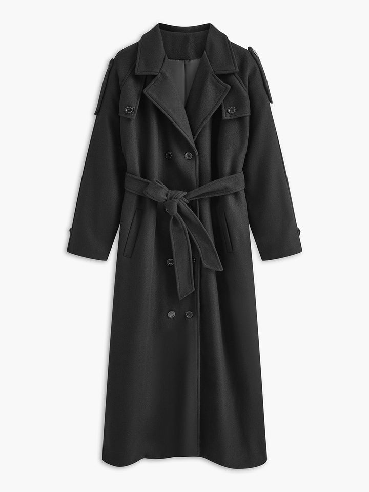Trench Long Noir
