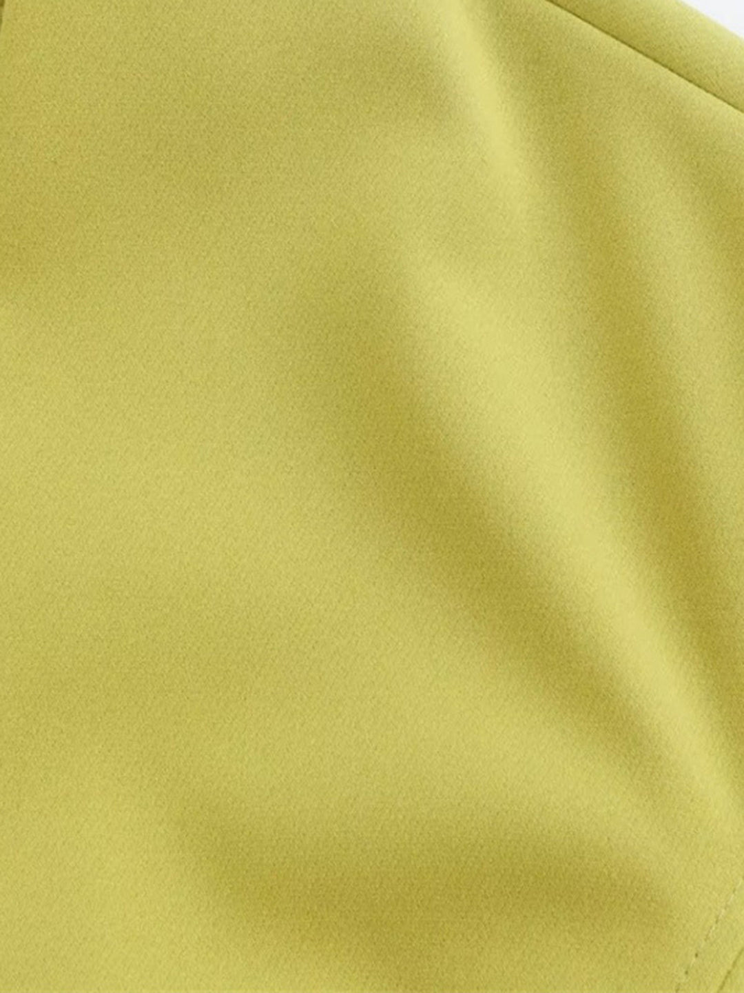 Veste Cintrée Jaune Citron