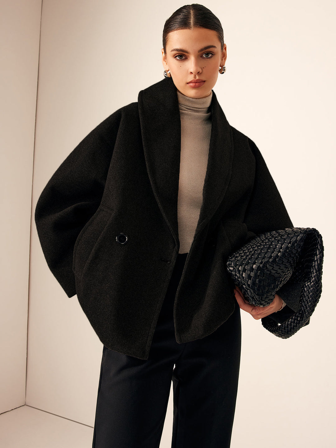 Veste Oversize Mélangée