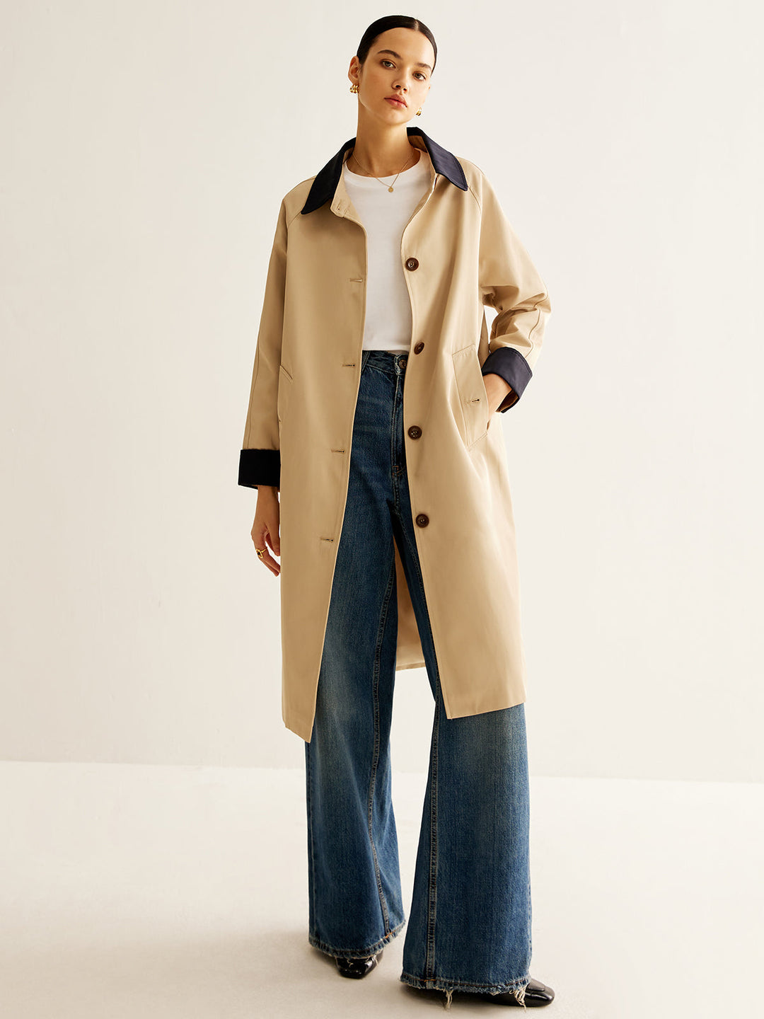 Trench-Coat Beige Classique