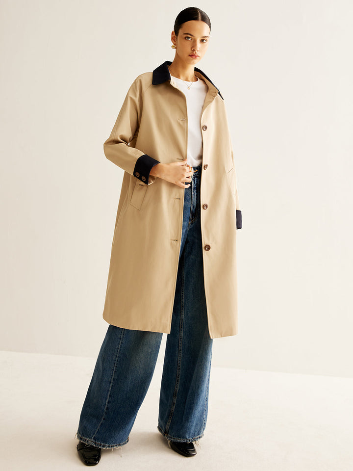 Trench-Coat Beige Classique