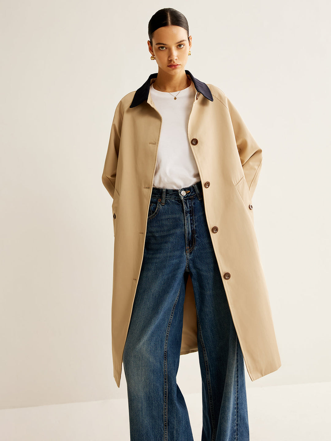 Trench-Coat Beige Classique
