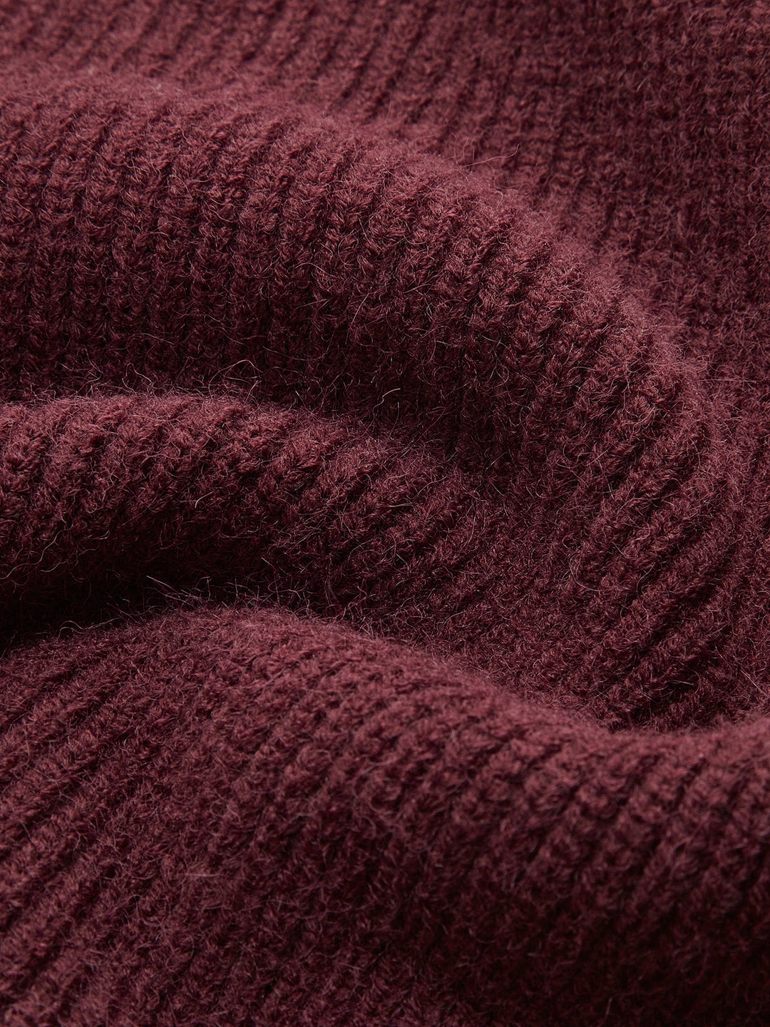 Oversize-Pullover mit Stehkragen