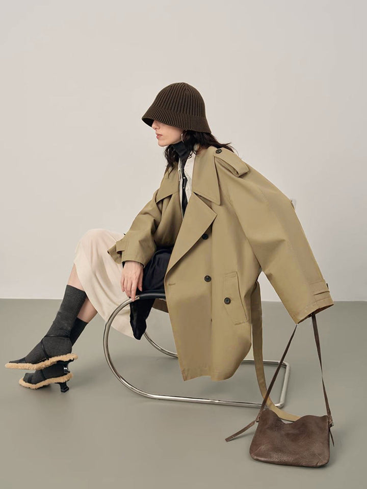 Trench Oversize Ceinturé