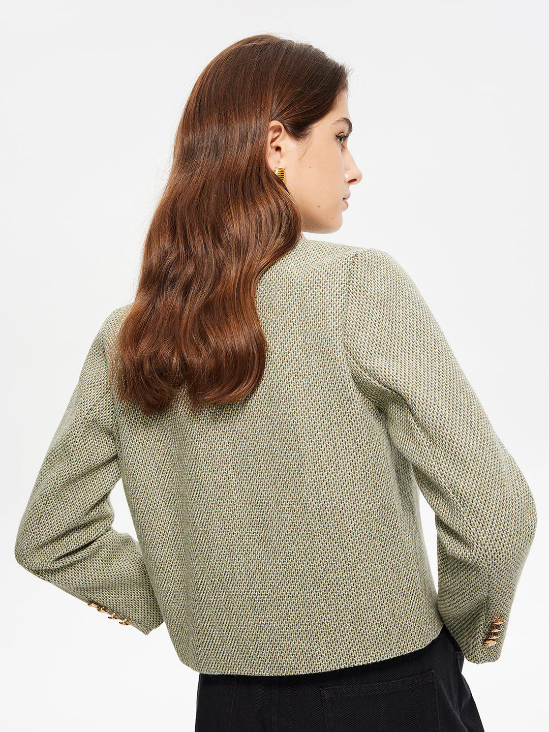 Veste Courte Vert Clair