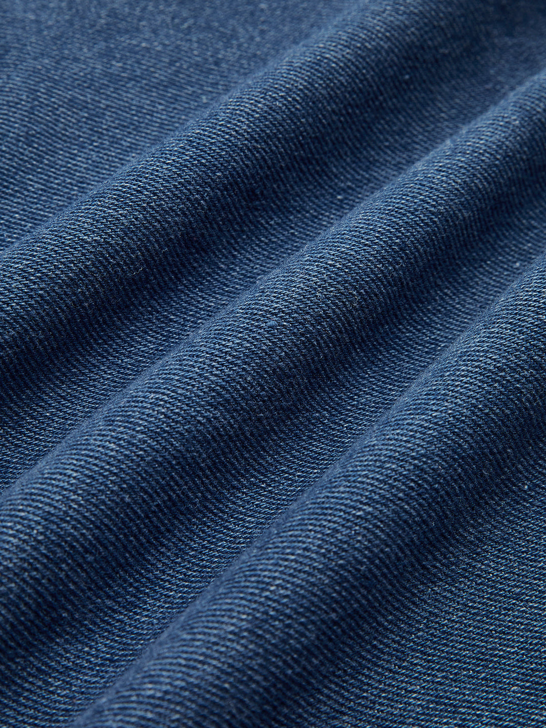 Trench-Coat Long Bleu