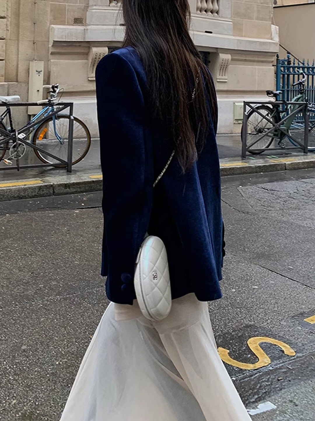 Marineblauer Blazer