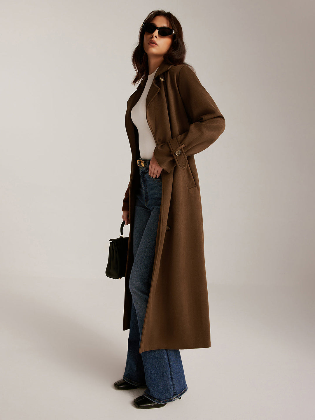 Trench Long Marron