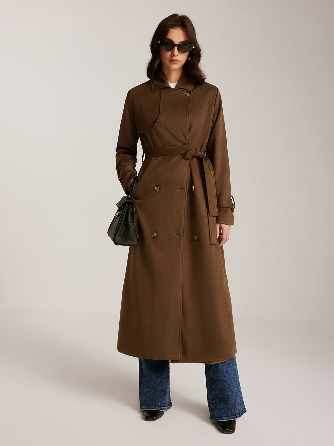 Trench Long Marron
