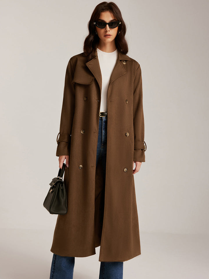Trench Long Marron