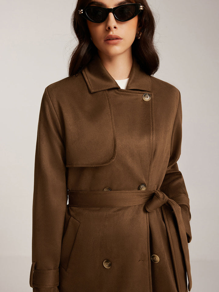 Trench Long Marron