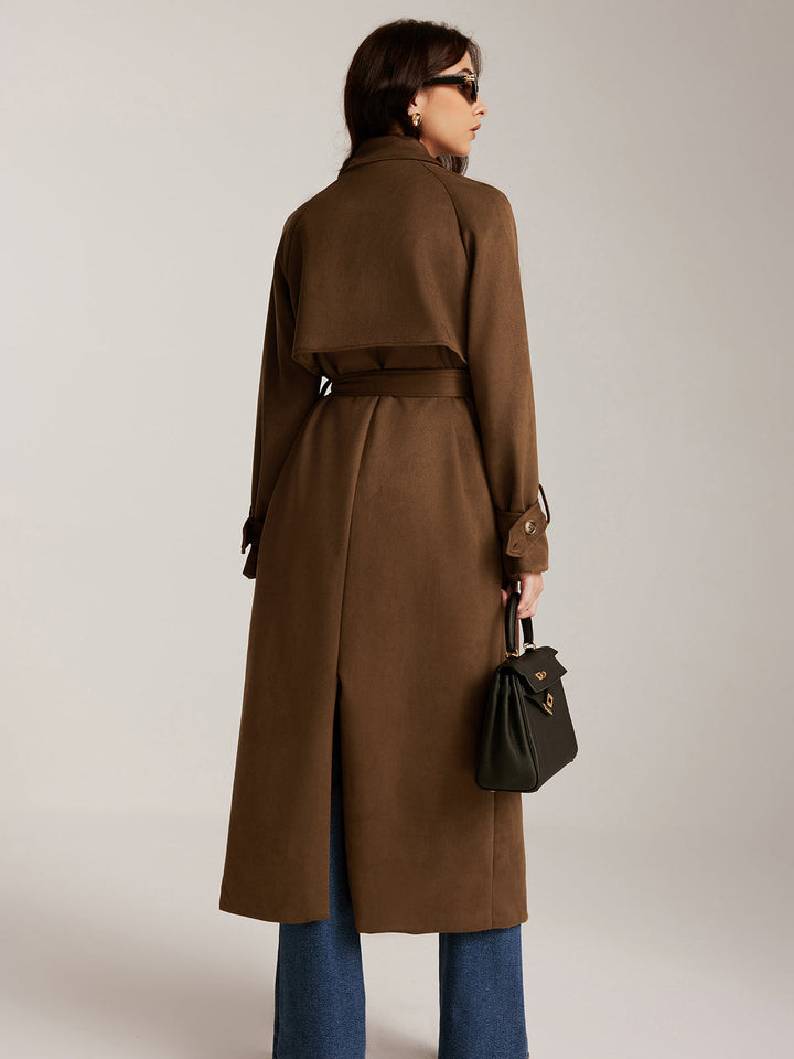 Trench Long Marron