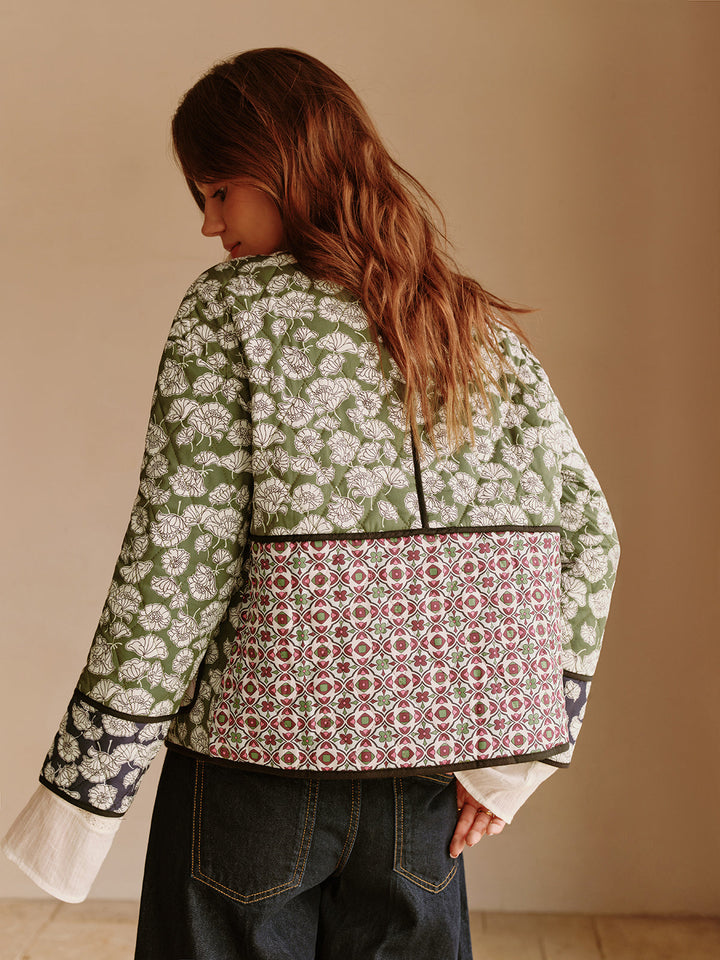 Veste Matelassée Bohème