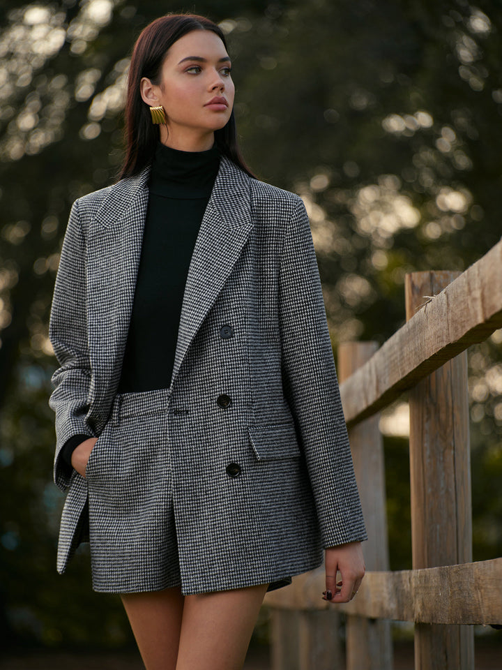 Blazer Oversize Double Boutonnage