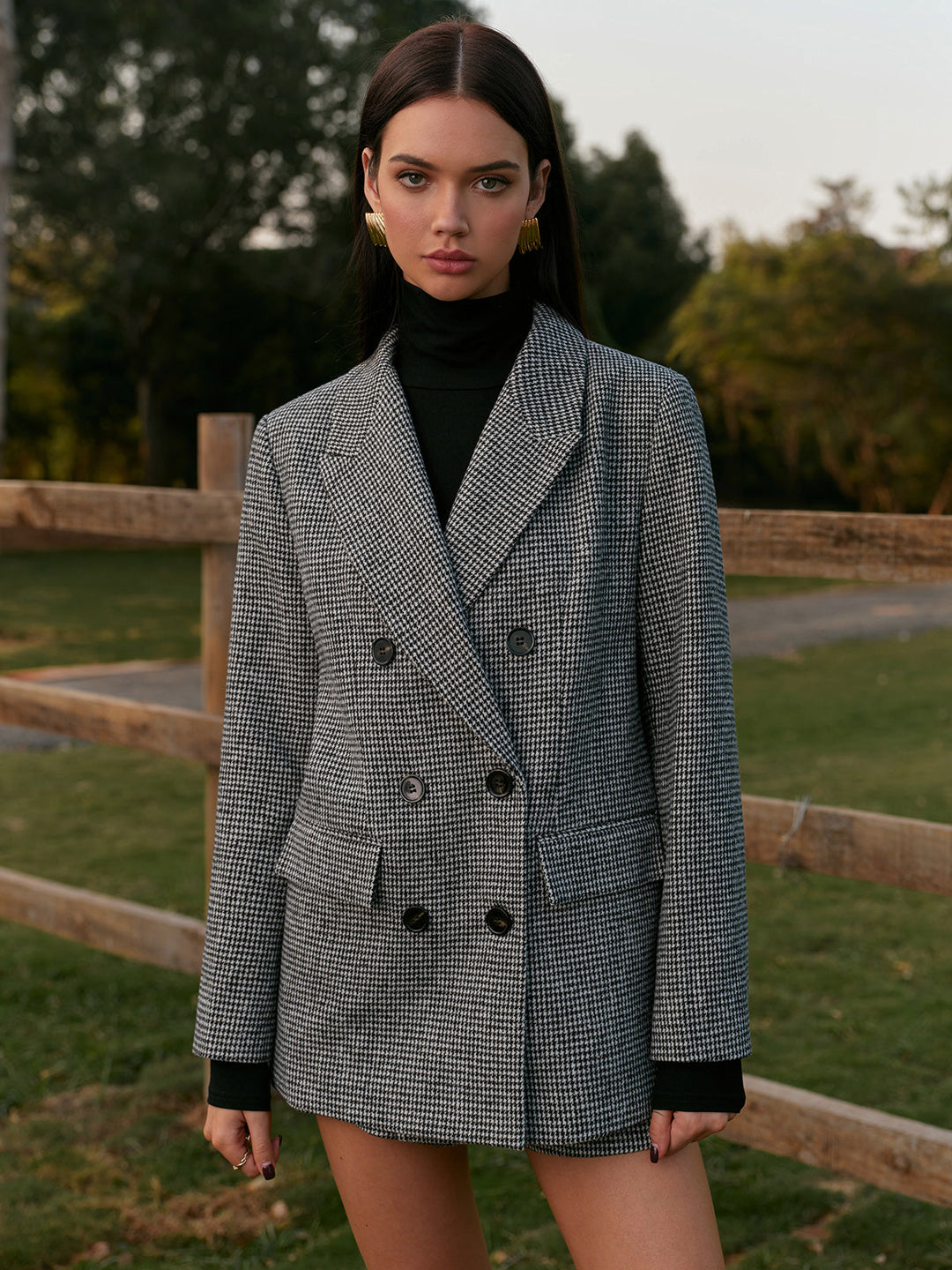 Blazer Oversize Double Boutonnage
