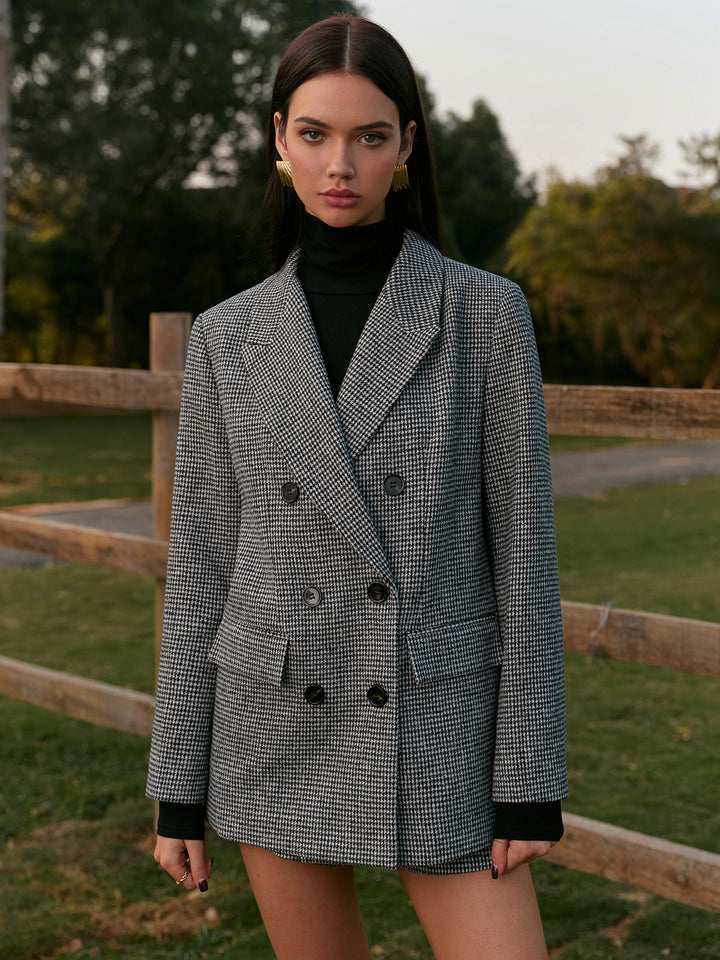 Blazer Oversize Double Boutonnage