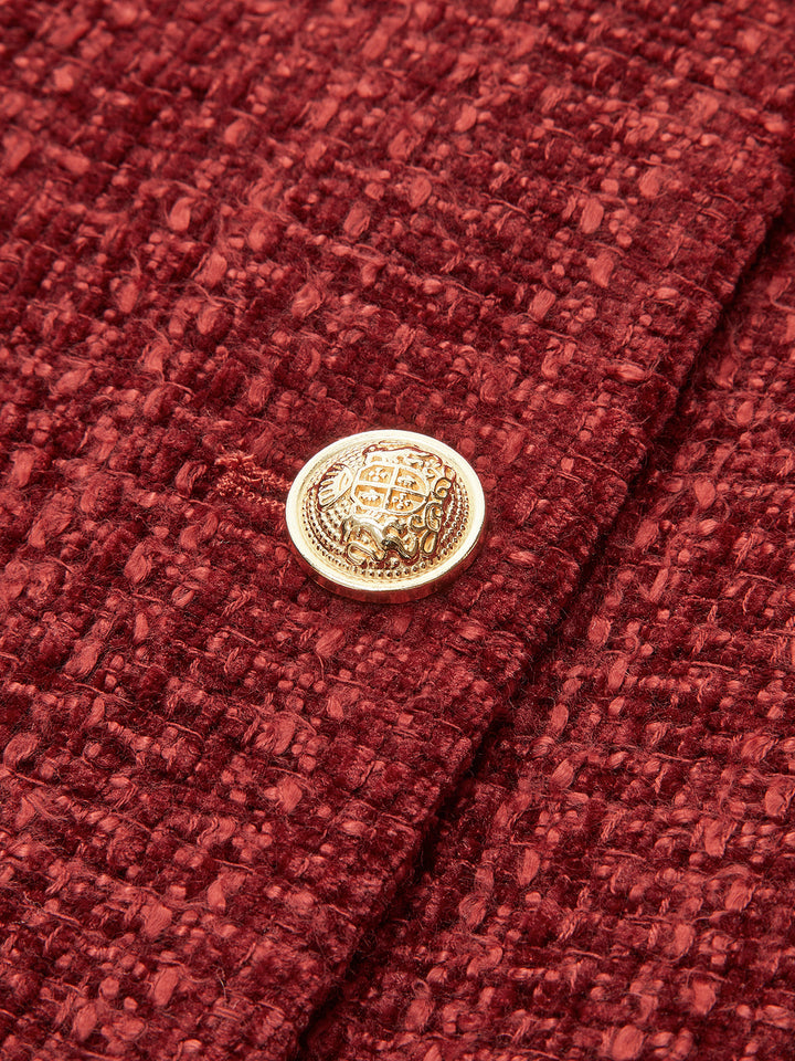 Blazer Cintré Col Rond