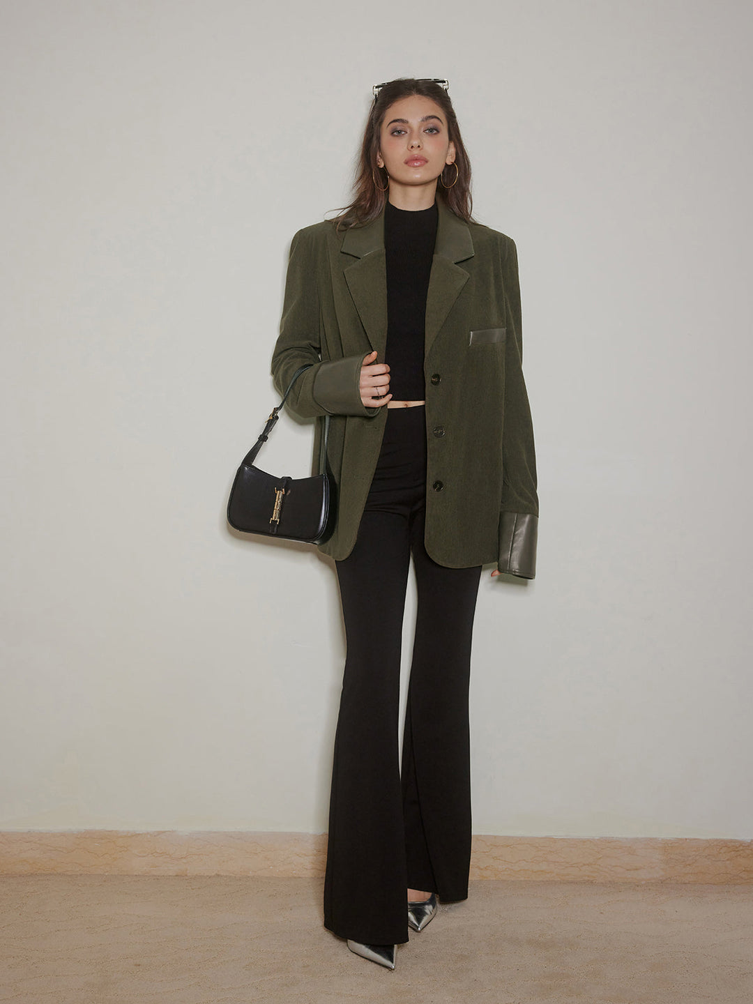 Blazer Oversize Côtelé
