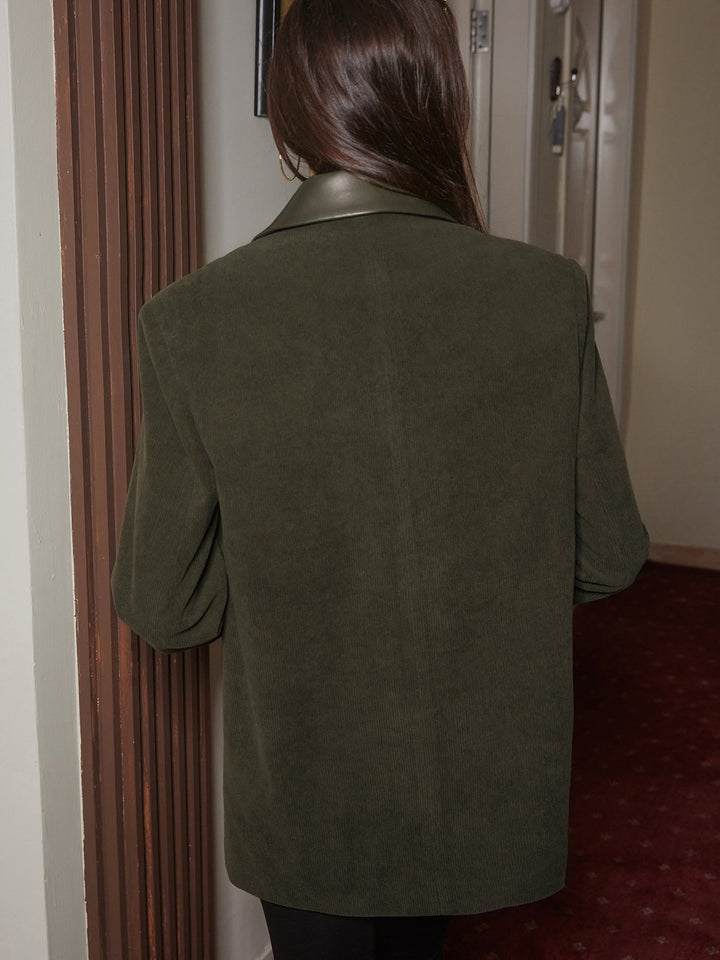 Blazer Oversize Côtelé