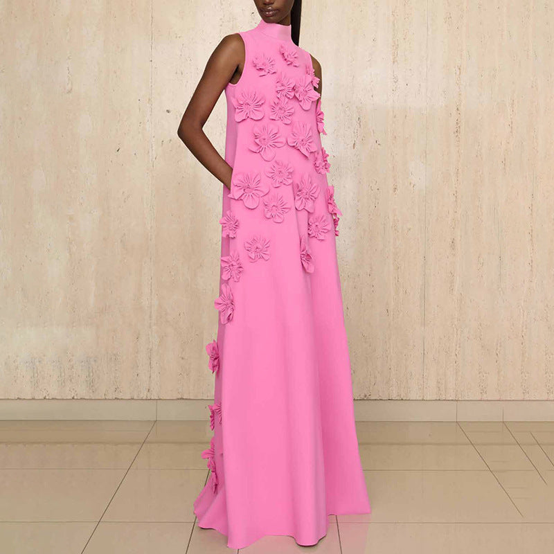 Robe Fuchsia Sculptée