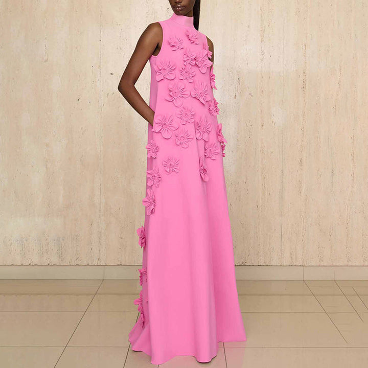 Robe Fuchsia Sculptée