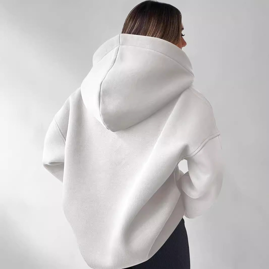 Sweat à Capuche Uni