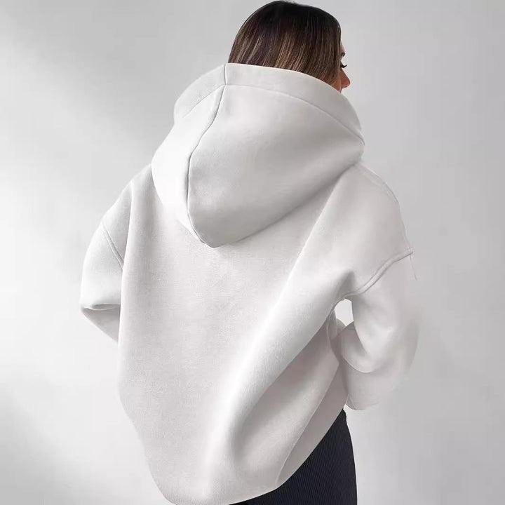 Sweat à Capuche Uni